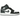 Produkt Air Jordan 1 Mid Black White Iron Grey  billede 1