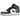 Produkt Air Jordan 1 Mid Black White Iron Grey  billede 3