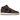 Air Jordan 1 Mid Purple Mocha baskets profil latéral avec tige violette, contrefort marron, swoosh noir et semelle intermédiaire blanche