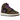Air Jordan 1 Mid Purple Mocha baskets vue sous un angle montrant des teintes violettes, des détails marron foncé et le logo Swoosh classique