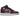 Air Jordan 1 Mid Cherrywood Red baskets vue latérale avec empeigne en cuir rouge cerise, semelle intermédiaire blanche et swoosh noir