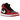 Air Jordan 1 Mid Gym Red Black White (2024) baskets vue latérale avec empiècements rouges, Swoosh noir, semelle intermédiaire blanche et laçage
