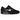 Nike Air Max 90 Black Marina Iron Grey White baskets vue latérale avec cuir noir, détails en mesh gris et semelle intermédiaire blanche avec Air