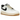 Nike Air Force 1 '07 LX Low Command Force Summit White Black baskets, vue latérale, avec empeigne blanche, Swoosh noir et semelle rétro inspirée