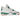 Air Jordan 4 Retro SB Pine Green baskets vue latérale avec empeigne en cuir blanc, accents verts, laçage classique et unité Air visible