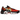 Nike Air Max Plus Sunset Orange Yellow baskets vue sous angle avec empeigne en mesh dégradé orange et jaune et détails noirs