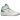 Air Jordan 2 Retro Lucky Green baskets vue latérale avec empeigne en cuir blanc, accents verts et semelle classique texturée.
