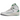 Air Jordan 2 Retro Lucky Green baskets de profil avec empeigne en cuir blanc, accents verts, motif peau de serpent et laçage classique