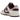 Nike Dunk Low Retro PRM Valentine's Day baskets en vue latérale avec des détails rouges, du daim et une base en cuir blanc et Swoosh