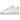 Baskets Nike Air Force 1 Low 07 White Honeydew vue latérale avec empeigne en cuir blanc, détail swoosh vert et semelle intermédiaire blanche.