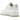 Nike Air Force 1 Low 07 White Honeydew baskets vue latérale avec tige en cuir blanc, swoosh vert clair et semelle assortie