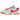 Nike Air Dunk Jumbo Ultraman baskets vue latérale avec panneaux en cuir blanc et rouge, grands logos swoosh et lacets épais au design moderne