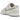 Nike Dunk Low Retro Summit White Light Smoke Grey baskets vue latérale avec superpositions en cuir gris, base blanche et semelle en caoutchouc détaillée
