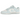 Nike Dunk Low Glacier Blue baskets vue latérale avec empeigne bleu glacier, superpositions en cuir blanc, lacets et semelle blancs