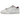 Nike Dunk Low SE Just Do It White Phantom baskets en vue latérale avec empeigne blanche, détails texturés et breloque dorée 'Just Do It'.