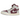 Air Jordan 1 High Zoom Air CMFT 2 Bordeaux baskets vue latérale en cuir bordeaux, avec semelle intercalaire crème et Swoosh noir