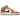 Air Jordan 1 Mid SE Orange Suede baskets vue latérale classique avec empeigne en daim orange, empiècements blancs et logo Jordan Wings noir emblématique.