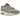 Nike Air Max 1 Safari Cobblestone baskets vue latérale avec motif safari gris, empeigne en daim texturé et unité Air visible au talon