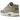 Nike Air Max 1 Safari Cobblestone baskets vue latérale avec motif safari caractéristique, tons gris et unité Air visible dans la semelle.