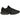 Nike Air Max Dn Black Dark Smoke Grey baskets vue latérale avec empeigne noire, unités Dynamic Air au talon et semelle extérieure texturée