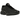 Nike Air Max Dn Black Dark Smoke Grey baskets en vue latérale avec empeigne noire, unité Dynamic Air au talon et semelle intermédiaire texturée