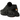 Nike Air Max Dn Black Dark Smoke Grey baskets vue latérale avec empeigne noire en textile, motifs détaillés et unité de semelle Dynamic Air visible