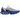 Nike Air Max Dn Platinum Royal Blue baskets en vue latérale avec mesh blanc, détails bleus et unité Dynamic Air visible au niveau du talon.