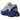 Nike Air Max Dn Platinum Royal Blue baskets vue latérale avec empeigne argentée, détails bleus sur la semelle et unités Air Max visibles