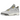 Air Jordan 4 Retro SE Craft Photon Dust baskets en vue latérale avec panneaux en cuir texturé gris, détails en daim et unité Air visible dans la semelle.