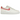 Nike Air Force 1 Low 07 Next Nature Summit White Sea Coral baskets vue latérale avec empeigne blanche, swoosh corail et semelle classique