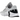 Nike Free Metcon 5 Photon Dust baskets vue de profil inclinée avec une tige en mesh gris clair et semelle blanche