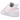 Nike Court Borough Low Recraft Pink Foam White baskets vue de profil avec une empeigne blanche et rose pale, des lacets plats et une semelle