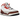 Air Jordan 3 Retro SE Dunk on Mars baskets vue latérale avec empeigne en cuir blanc, accents rouges sur le talon, semelle intermédiaire et imprimé éléphant