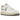 Nike Air Force 1 Low '07 Classics 50 Years Of Hip-Hop baskets vue latérale avec empeigne en cuir blanc, un médaillon micro doré et semelle blanche.