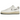 Nike Air Force 1 Low '07 Classics 50 Years Of Hip-Hop baskets vue latérale avec empeigne en cuir blanc, bijou de lacet micro en or et semelle blanche.