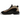 Nike Air Max Penny 1 Rattan baskets en vue sous angle avec une tige en suède marron, des lacets blancs et une unité Air visible