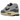 Nike Air Max 1 86 Big Bubble Lost Sketch baskets vue latérale avec empeigne blanche texturée, Swoosh noir et unité Air visible dans la semelle