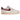 Nike Air Force 1 Low 07 SE Just Do It Photon Dust Team Red baskets de profil avec une tige en cuir blanc et des details rouges