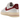 Nike Air Force 1 Low 07 SE Just Do It Photon Dust Team Red baskets en vue laterale avec empeigne grise et details rouges