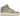 Nike Air Force 1 Mid 07 LX Limestone baskets en profil latéral avec empeigne en daim beige, semelle intermédiaire crème et bride à la cheville.