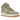 Nike Air Force 1 Mid 07 LX Limestone baskets vue latérale en daim beige, avec design mid-top classique et semelle extérieure blanche.