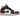 Air Jordan 1 Mid Wear-Away Chicago baskets vue latérale avec son design rouge et noir emblématique, lacets blancs et finition cuir usé