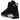 Jordan 6 Retro Chrome baskets vue latérale, conçues en daim noir avec détails argentés, semelle translucide et boucle de talon emblématique.