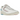 Air Jordan 2 Retro Low NC to Chi baskets vue latérale avec cuir blanc, contrefort rouge et détails bleu roi sur la semelle intermédiaire texturée.