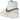 Nike Blazer Phantom Mid White Khaki baskets en profil lateral avec une tige en cuir blanc et un swoosh kaki