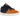 Nike SB Dunk Low Pro PRM 90s Backpack baskets vue latérale avec une empeigne en textile bleu marine, des empiècements en daim et un Swoosh blanc