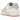Nike Air Force 1 Low Shadow Coconut Milk Crimson Tint baskets vue angulaire avec empeigne en cuir crème, swoosh superposé et semelle épaisse.