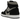 Air Jordan 1 Retro High OG Twist 2.0 Medium Grey baskets vue de profil avec détails en fourrure grise sur la tige et semelle intermédiaire blanche