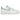 Nike Air Force 1 Low 07 University Blue Gingham baskets vue latérale avec empeigne en cuir blanc, motif vichy bleu clair et semelle en caoutchouc