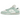 Nike Dunk Low Twist Jade Ice baskets vue latérale avec empeigne en cuir bleu pastel, semelle en caoutchouc assortie et renforts originaux aux bouts.